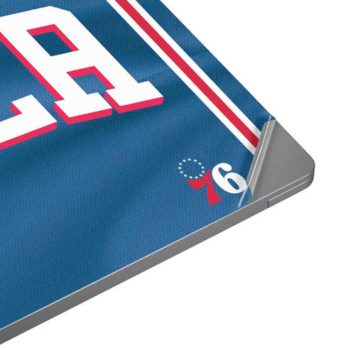 NBA Philadelphia 76ers Jersey Universal Laptop 13in (10.6 x 7.6in) Skin